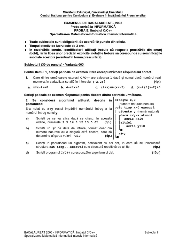 E Informatica Intensiv C 003 | PDF