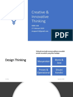 Creative Thinking & Design Process