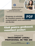 Ghid Consilieri Scolari Invatamant Liceal _ Vol III