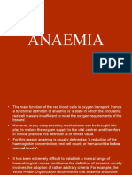 Anaemia and Polycythaemia