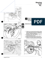 Fiat Barchetta: Steering