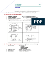 Overview of Pulpal Protection