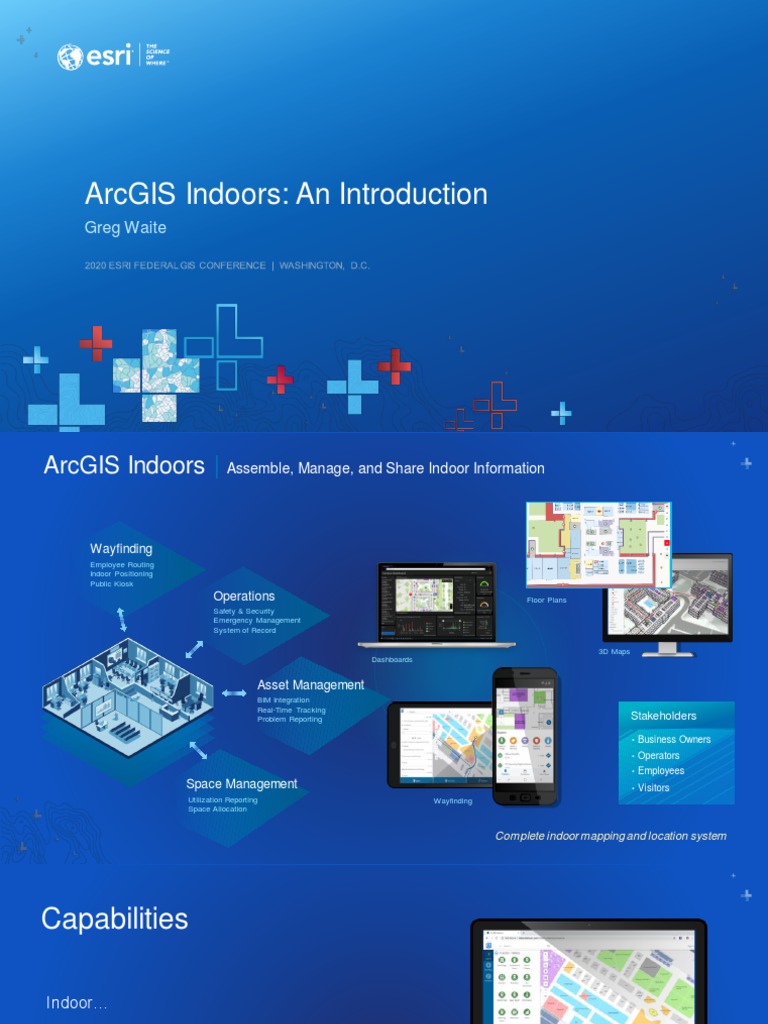 Introduction to ArcGIS Indoors | PDF | Arc Gis | Ios