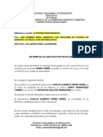 Informe psicológico sobre situación familiar