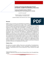 Linda Paz Quezada - UN RECORRIDO P OR LAS POLÍTICAS DE POBLACIÓN