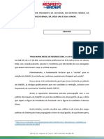 Campanha Da OAB-DF Pega Fogo e Pré-Candidata Pede Afastamento Do Atual Presidente