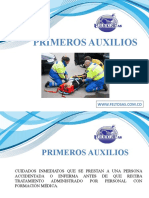 Presentación PRIMEROS AUXILIOS