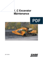 CX_C Excavator Maintenance Guide - Pressure Adjustment Procedures