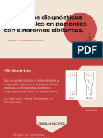 RAE 5 Explicar Los Diagnósticos Diferenciales en Pacientes Con Sindromes Sibilantes.