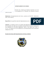 Departamento de Oruro