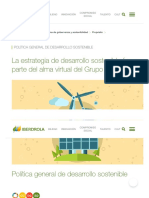 Política Desarrollo Sostenible - Iberdrola