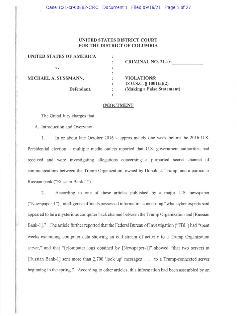 Indictment | PDF