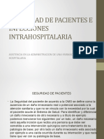 Seguridad de Pacientes e Infecciones Intrahospitalaria