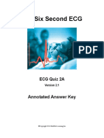 The Six Second ECG: Annotated Answer Key