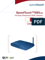SpeedTouch 585 UserGuide