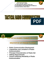 Tactical Radio Communication