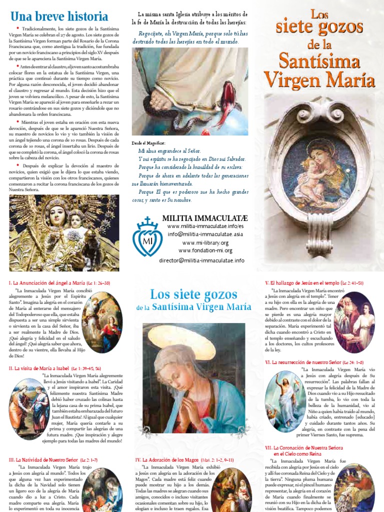 38 LosSieteGozos ES PDF María, madre de Jesús Jesús