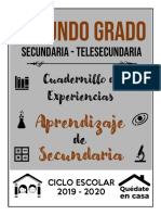 Segundo Grado - Cuadernillo de Experiencias