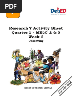 Ste Research 7 q1 Melc 1 2 Week 2