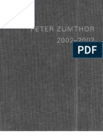 Peter Zumthor 2002-2007
