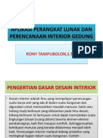 Aplikasi Perangkat Lunak Dan Perencanaan Interior Gedung