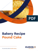 Bakery Recipe: Pound Cake