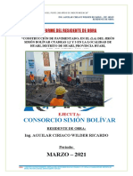 5.2 Informe Del Residente de Obra