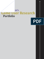 User Research Portfolio