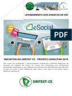 Apostila - Esocial - Atendimento Dos Eventos de Sst