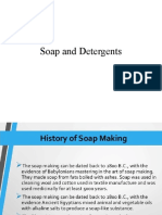 Soap and Detergent Manufacturing Process