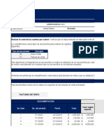 Verificación corte cuentas por cobrar Carboquímica