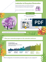 Workbook 1: Introduction To Ecosystem Restoration: Module 1 - Lesson 1