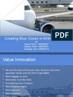 Creating Blue Ocean in Airline Industry: by Vijaya Prabhu 10BM60097 Satyam Khatri 10BM60081 Sandeep Jena 10BM60078