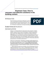 Submetering Business Case: How To Calculate Cost-Effective Solutions in The Building Context
