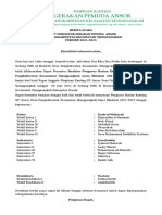 Susunan PR ANSOR Pangkahwetan 2021-2023