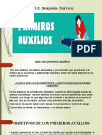 Primeros Auxilios presentacion