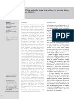 Batista A. M., 2013 Identifying Potential Drug Interactions in Chronic Kidney Disease Patients