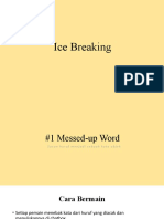 ICE BREAKING GAMES