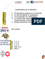 Repaso Univesidad Nacional de Trujillo 2021 B