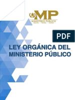 Ley Orgánica Del Ministerio Público (Decreto 40-92-CRG