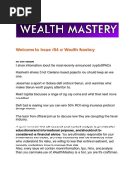 Welcome To Issue #54 of Wealth Mastery