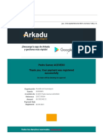 Gmail - Arkadu - Pago Registrado