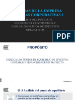 Sesión 14 - Finanzas Corporativas I