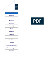 Conceptos básicos de educación, instrucción, formación, enseñanza y aprendizaje