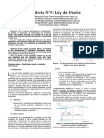 Informe Ley de Hooke