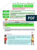 Dia 1 Ciencia Comprendemos La Importancia Carbohidratos 4to.