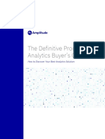 Amplitude Definitive Product Analytics Buyer Guide