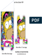 Homero Simpson Plantillas Soportes para Celular PDF