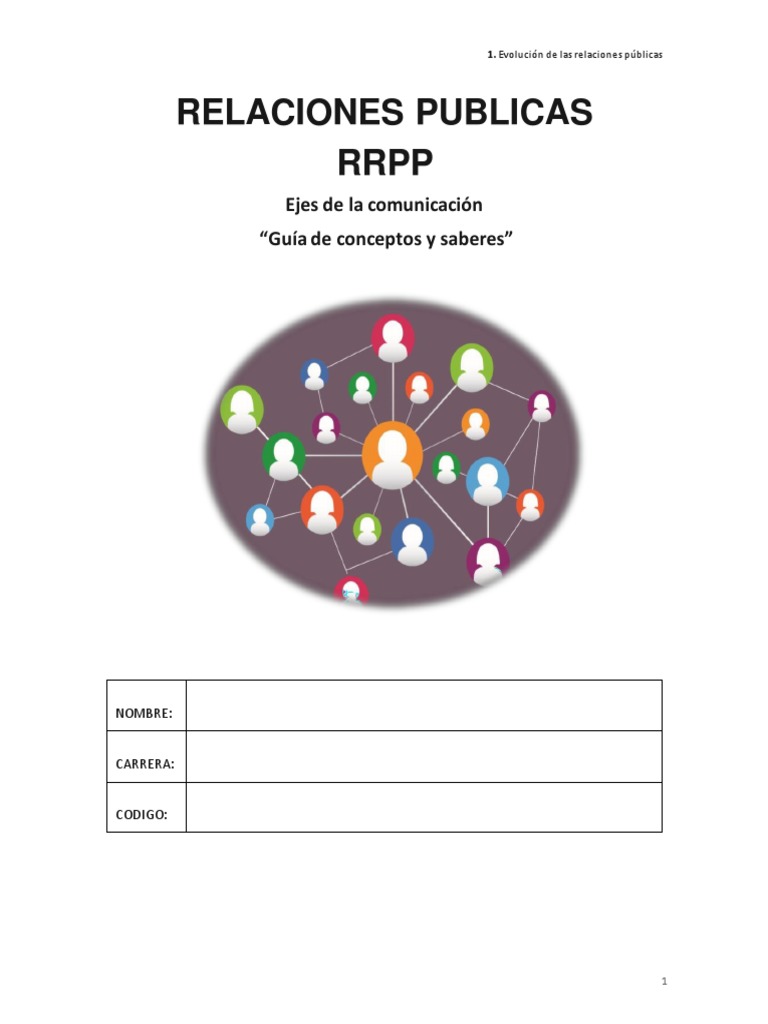 Evolución de las Relaciones Públicas | PDF | Relaciones públicas ...