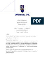 Proyecto Metodologia 1er Parcial, Raidhy 2015-2075 Jaja (3.7)